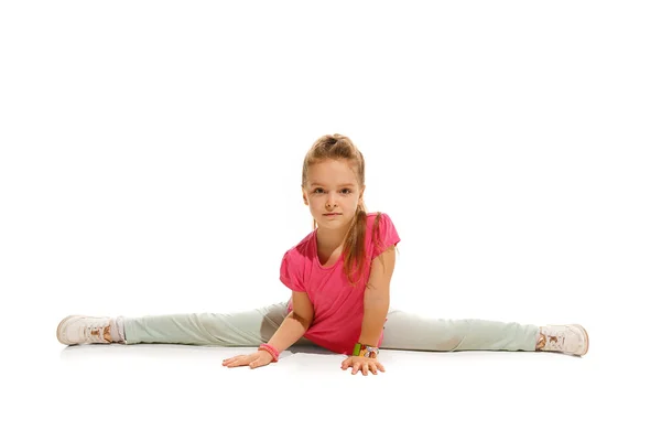 The kids dance school, ballet, hiphop, street, funky and modern dancers — Stock Photo, Image