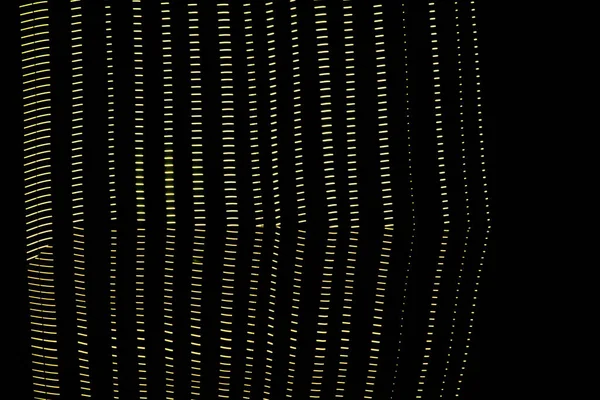 Bright neon line designed background, shot with long exposure, yellow gold