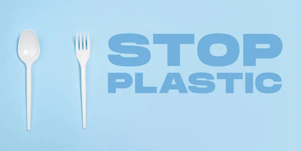 Umweltfreundliches Leben - Polymere, Kunststoffe Dinge, die durch organische Analogien ersetzt werden können. Schluss mit Plastik. — Stockfoto