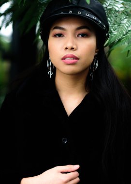 Güzel bir Filipino kadın portresi 