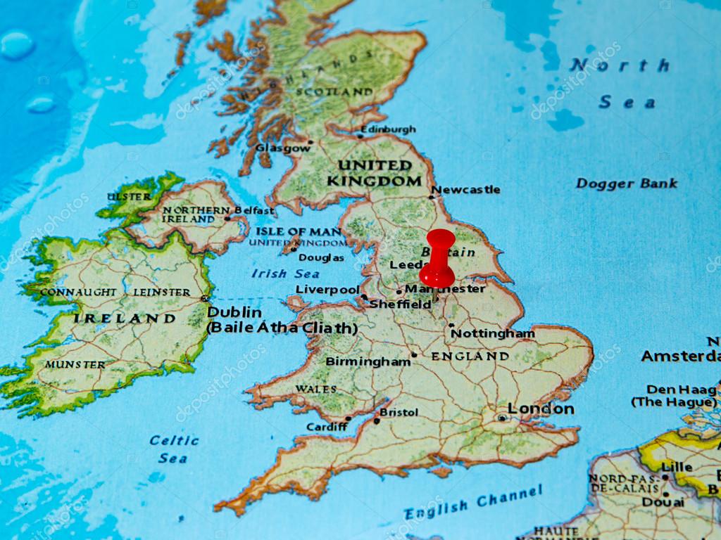 England Karte Europa / Länder - Navigieren sie england karte, england