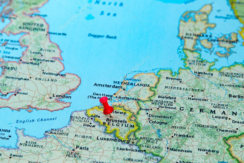 Belgien Karta | Karta