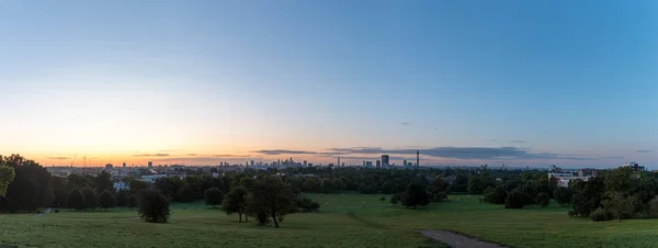 Primrose Hill görülen Londra manzarası Panoraması.