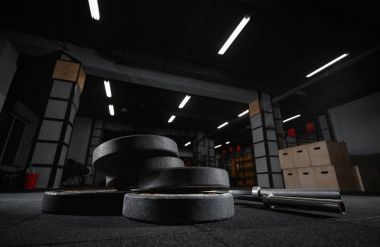 Egzersiz kadın crossfit atlet