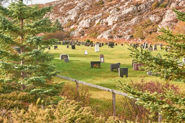 묘지에서가 풍경 — 스톡 사진
