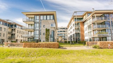 Norveç'te modern konut inşaatı