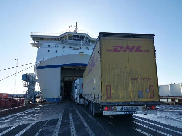 Trelleborg, İsveç - 14 Mart 2020: 