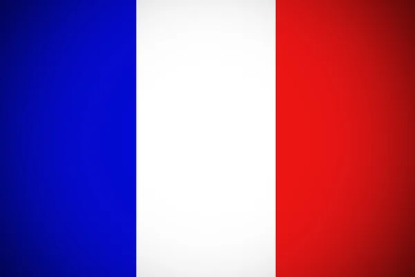 Drapeau de France, symbole d'illustration du drapeau national français . — Photo