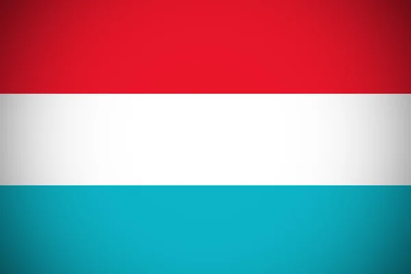 Bandeira do Luxemburgo, símbolo da ilustração da bandeira nacional do Luxemburgo . — Fotografia de Stock