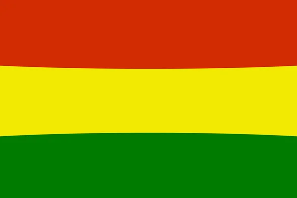 Bandera de Bolivia, Bandera de Bolivia símbolo de la ilustración . — Foto de Stock