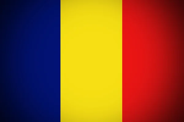 Chad flag ,Chad national flag illustration symbol. — Stock Photo, Image