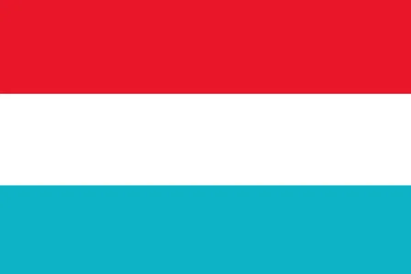 Bandera de Luxemburgo, símbolo de ilustración de bandera nacional de Luxemburgo . —  Fotos de Stock