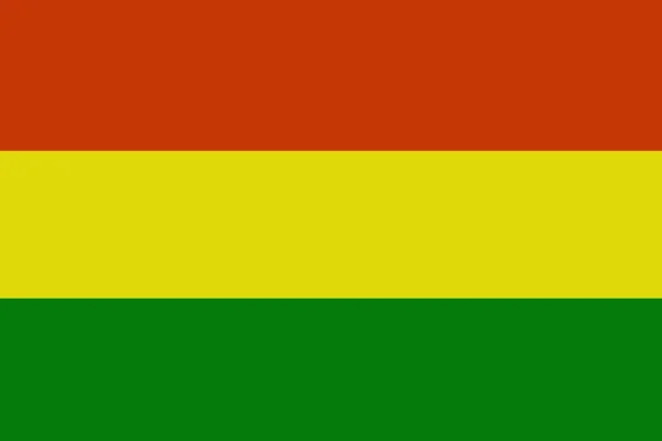 Bandera de Bolivia, Bandera de Bolivia símbolo de la ilustración . — Foto de Stock