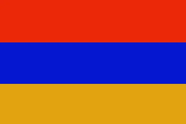 Armenia bandiera, originale e semplice Armenia bandiera — Foto Stock