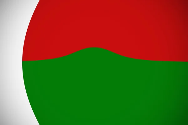 Madagascar flag ,original and simple Madagascar flag — Stock Photo, Image