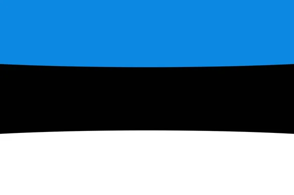 Estonia bandiera, originale e semplice Estonia bandiera — Foto Stock