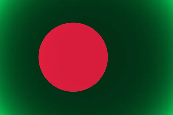 Bandera de Bangladesh, Bandera de Bangladesh original y simple —  Fotos de Stock