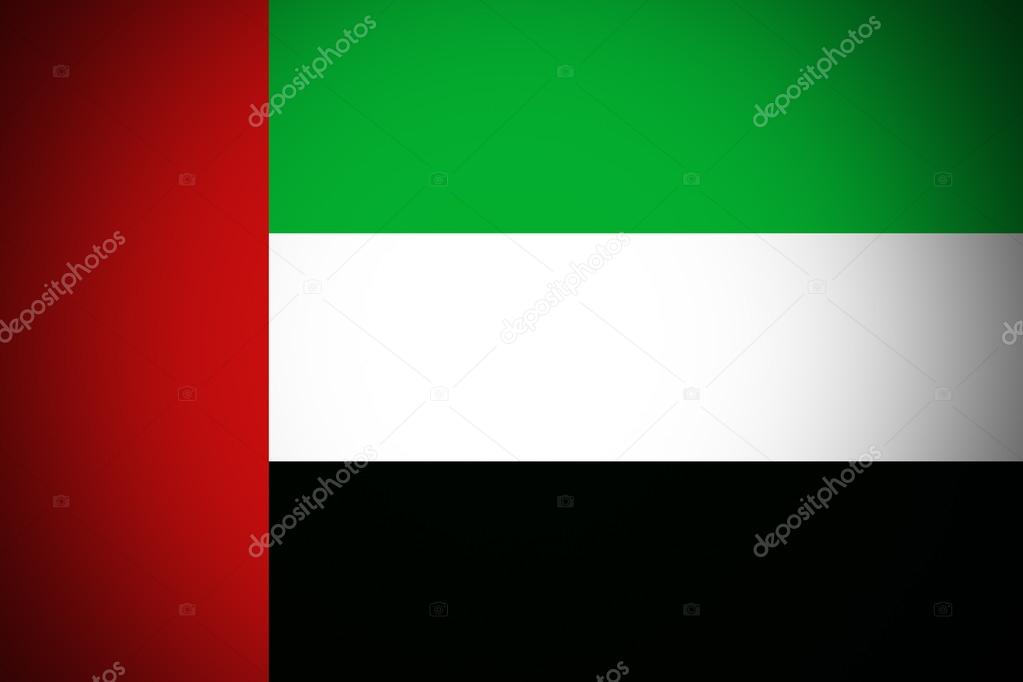 united arab emirates flag original and simple united arab emirates