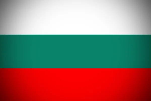 Vlag van Bulgarije, Bulgarije nationale vlag illustratie symbool. — Stockfoto