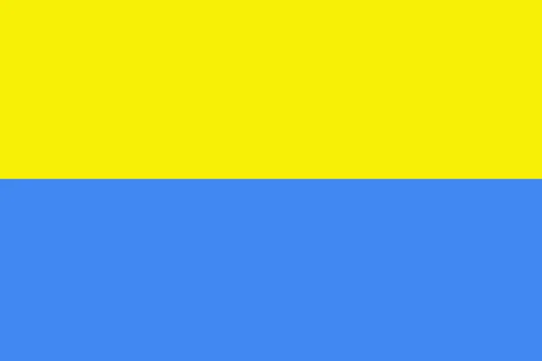 Bandera de Ucrania, símbolo de ilustración de bandera nacional de Ucrania . —  Fotos de Stock