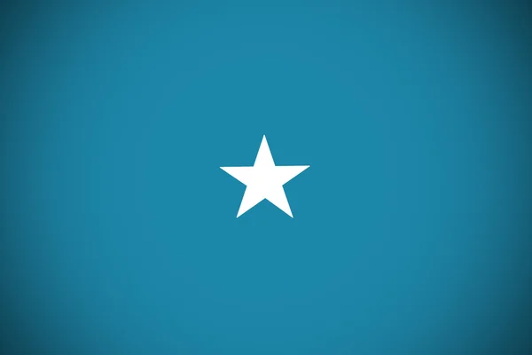 Bandeira da Somália, símbolo de ilustração da bandeira nacional da Somália . — Fotografia de Stock