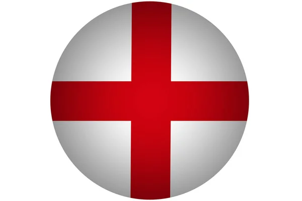 3D England flag ,Original and simple Republic of The England flag.Nation flag — Stock Photo, Image