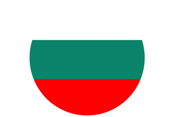 Bandeira da Bulgária, símbolo de ilustração da bandeira nacional da Bulgária . — Fotografia de Stock