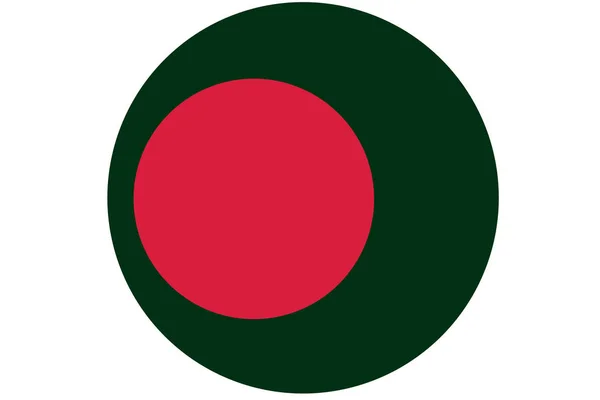 Bandeira da nação Bangladesh — Fotografia de Stock