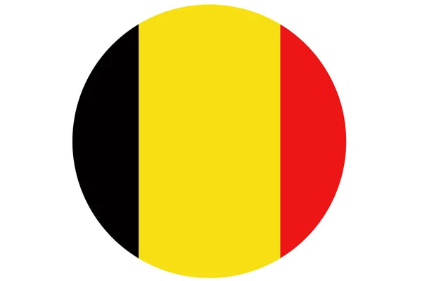 België vlag, originele en eenvoudig België vlag. Vlag van de natie — Stockfoto