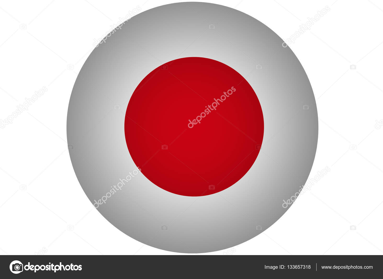 Japan flag ,Japan national flag illustration symbol — Stock Photo