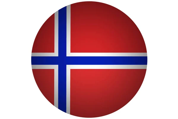 Norge flagga, Norge flagga illustration symbol — Stockfoto