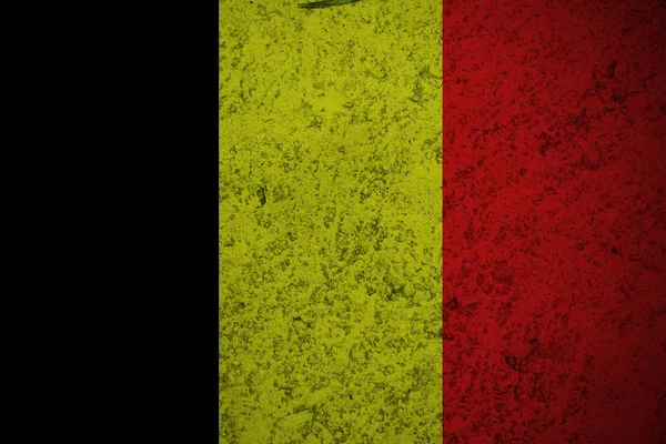 België vlag, originele en eenvoudig België vlag. Vlag van de natie — Stockfoto