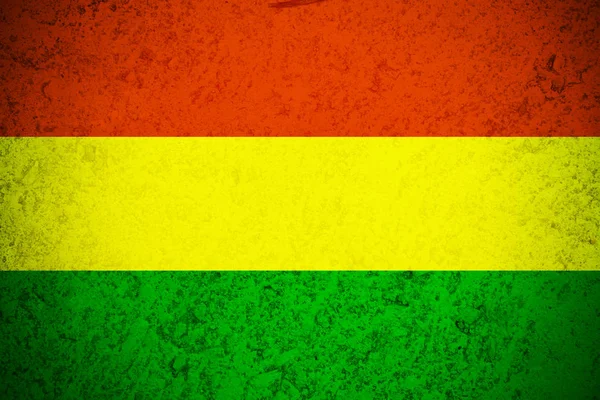 Vlag van Bolivia, Bolivia nationale vlag illustratie symbool. — Stockfoto