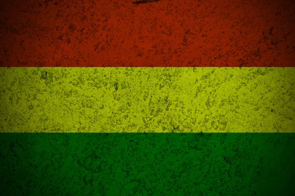 Bolivien flagge, bolivien nationalflagge illustration symbol. — Stockfoto