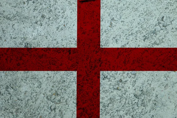 Símbolo da ilustração da bandeira nacional da Inglaterra . — Fotografia de Stock