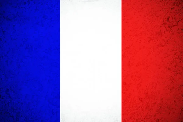 Drapeau de France, 3D Drapeau national de France illustration symbole . — Photo