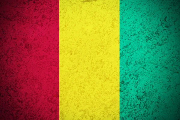 Bandera de Guinea, bandera nacional de Guinea símbolo ilustrativo . —  Fotos de Stock