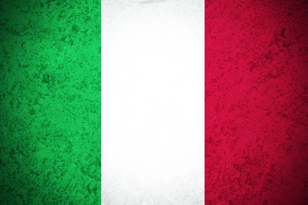 Italia bandiera, Italia bandiera nazionale simbolo illustrazione . — Foto Stock