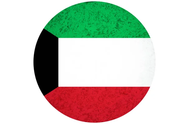 Kuwait bandiera, 3D Kuwait bandiera nazionale simbolo illustrazione . — Foto Stock