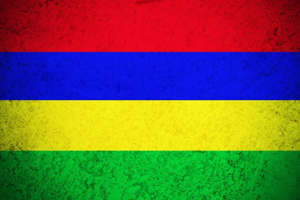 Mauritius flagge, 3d mauritius nationalflagge illustration symbol. — Stockfoto