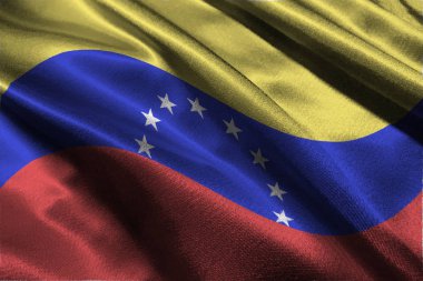 Venezuela bayrak, Venezuela ulusal bayrak 3d çizim simgesi