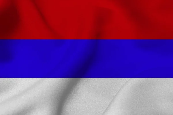 Ρωσία εθνική σημαία 3d απεικόνιση σύμβολο. Σημαία της Ρωσίας — Φωτογραφία Αρχείου