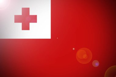 Tonga bayrak, Tonga bayrak 3d çizim simgesi