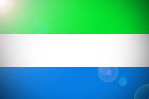 Suriname bandeira símbolo ilustração 3D. Bandeira do Suriname — Fotografia de Stock