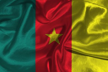 Kamerun bayrağı, Kamerun ulusal bayrak 3d çizim simgesi