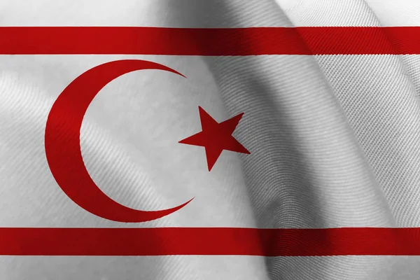 塞浦路斯国旗 3d 图符号 — 图库照片