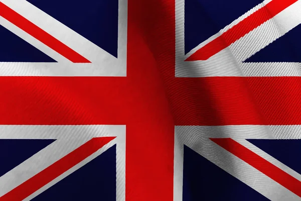 Bandeira do Reino Unido símbolo de ilustração 3D. O reino — Fotografia de Stock