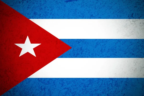 Κούβα εθνική σημαία 3d απεικόνιση σύμβολο. — Φωτογραφία Αρχείου