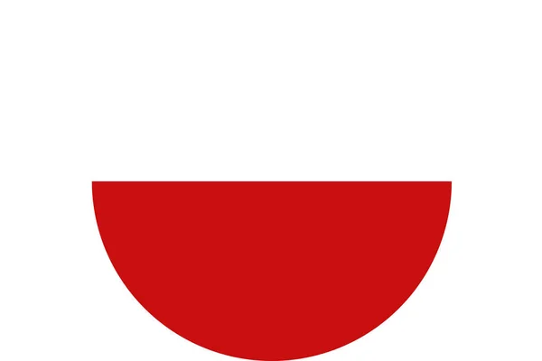 Monaco nationale vlag 3d illustratie symbool — Stockfoto