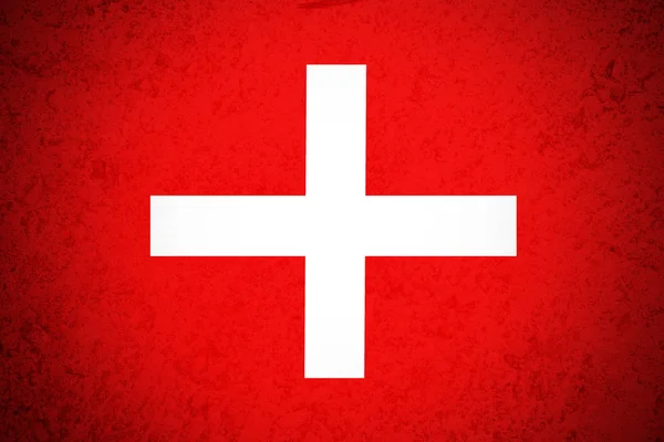 Ελβετία εθνική σημαία 3d απεικόνιση σύμβολο — Φωτογραφία Αρχείου